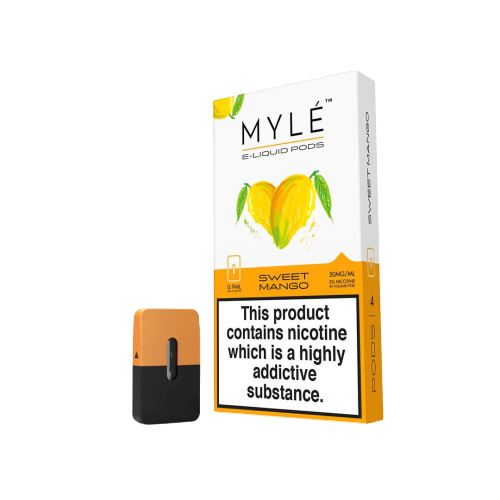 MYLE - Sweet Mango Pod (4 Pack) - E-Liquid - Vapes by 